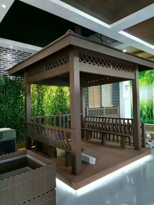 塑木亭子