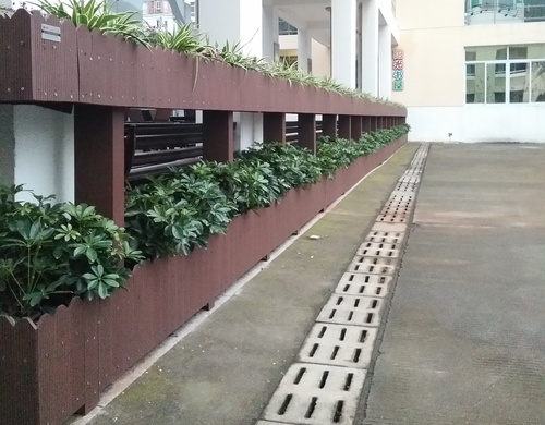 塑木花箱