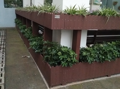 塑木花箱