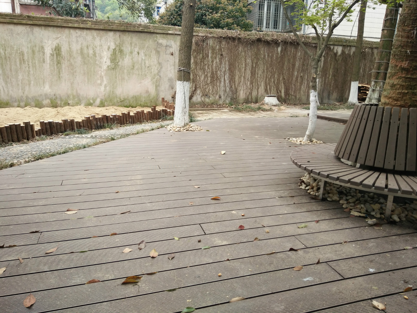 塑木地板欄桿