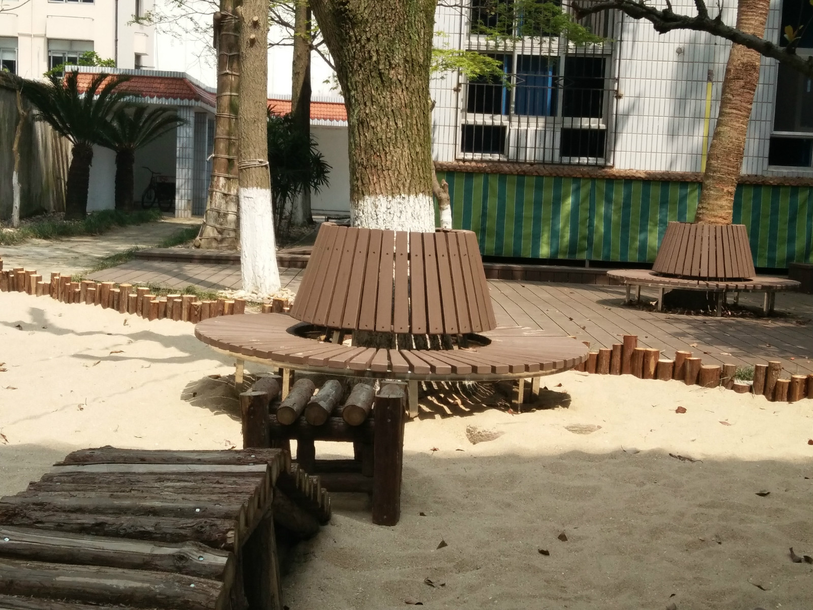 塑木地板欄桿