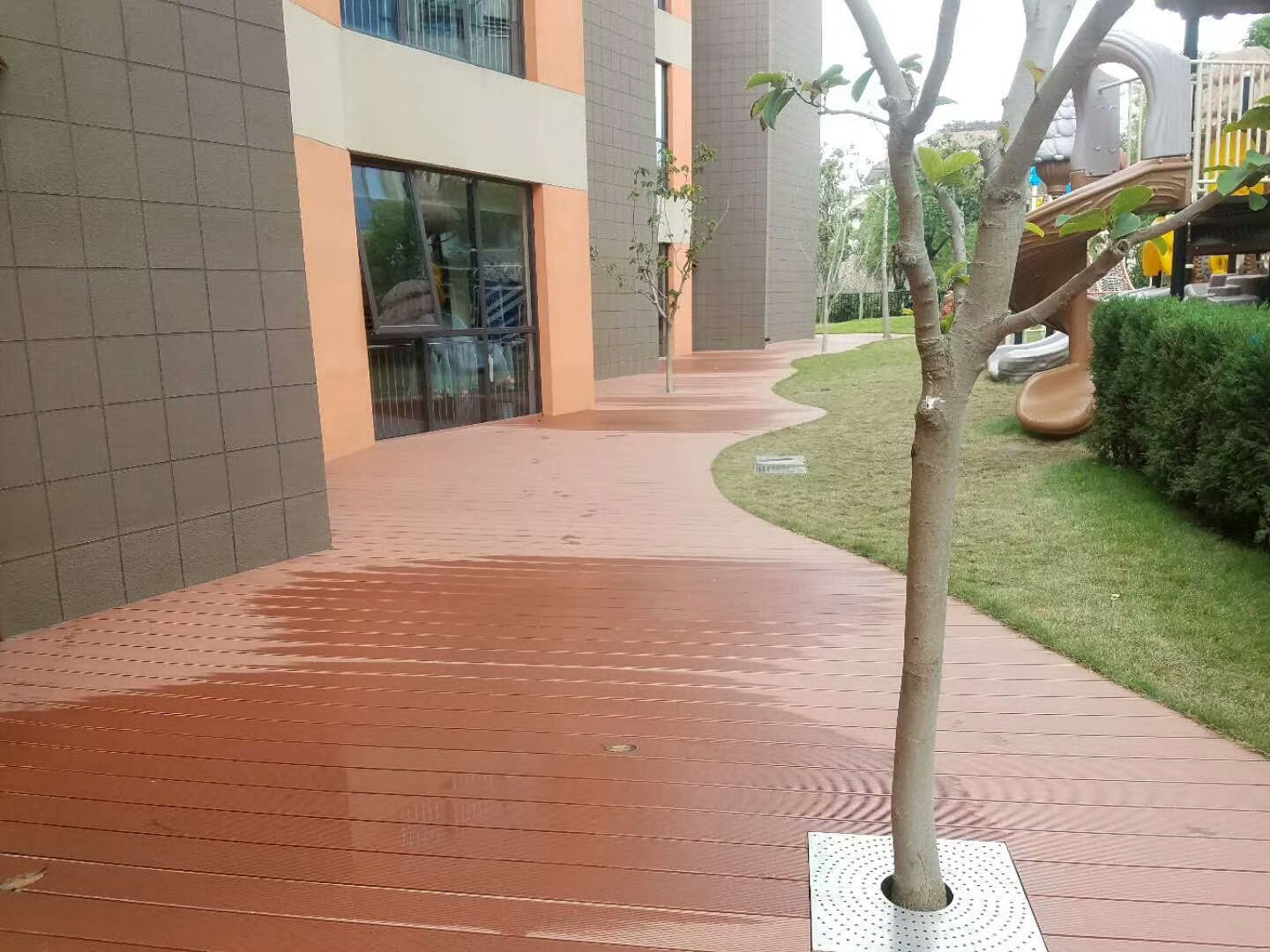 塑木地板欄桿