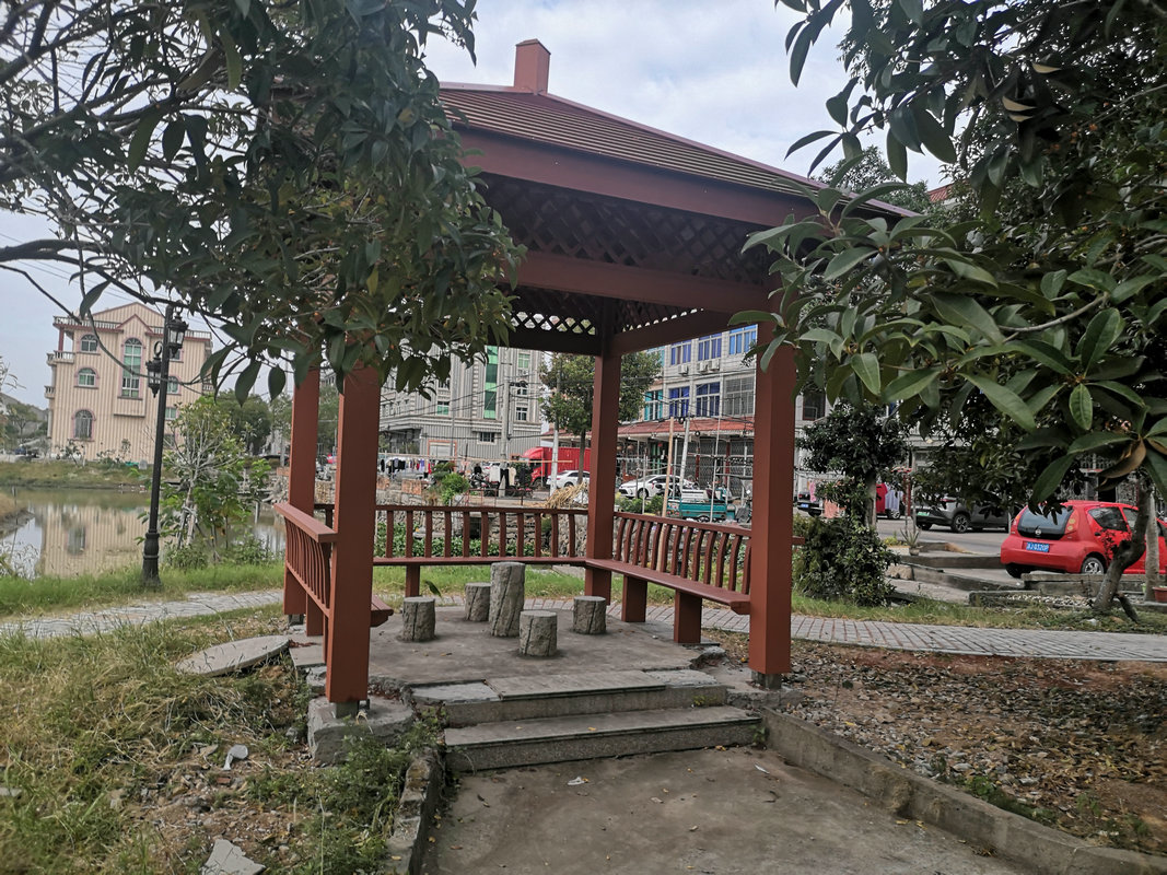 塑木廊架